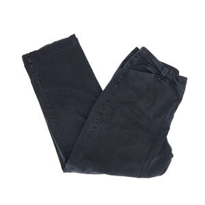 Riders By Lee Womens Pants Stretch Slacks Size 18 M Cotton Blend. Black.
